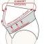 Instructions for wearing a bandage during pregnancy
